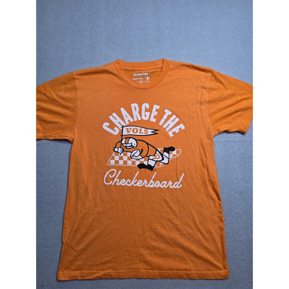 Homefield Tennessee Volunteers Shirt Mens Medium Vintage Charge The Checkerboard